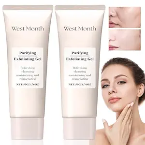 Quarxery Exfoliating Gel Scrub for Face Body Skin